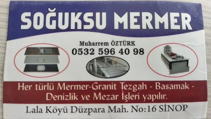 Sinop Soğuksu Mermer Granit Mezar Belenco Tezgah