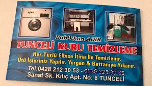 Tunceli Kuru Temizleme (Babikhan Adır)