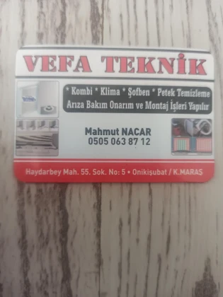 Vefa Teknik Kombi - Klima Servis