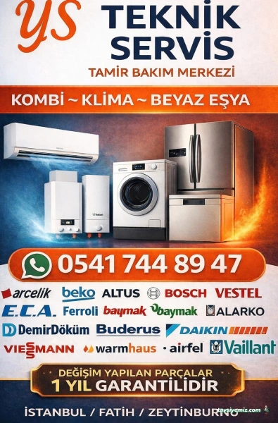Ys Teknik~Kombi~Klima~Beyaz Eşya