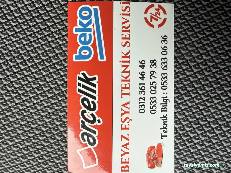 Beyaz Eşya Teknik Servisi