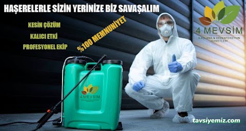 4 Mevsim İlaçlama & Dezenfeksiyon Hizmetleri