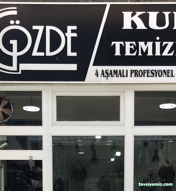 Gözde Kuru Temizleme