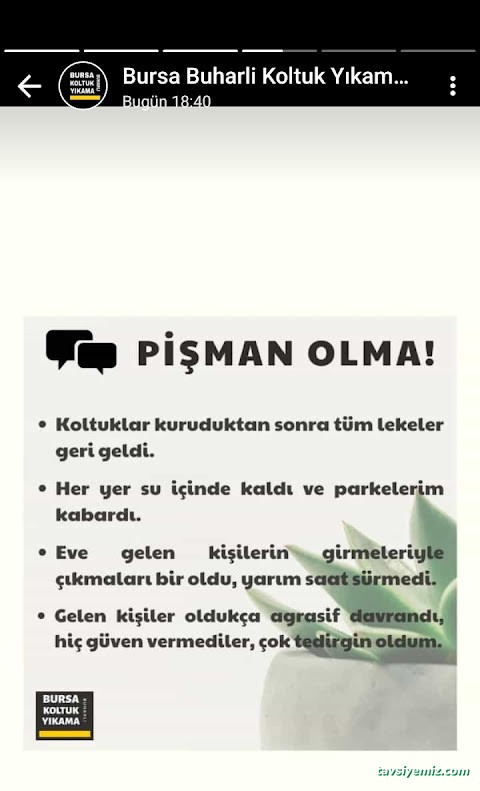 Elit Buharlı Koltuk Yıkama Adıyaman