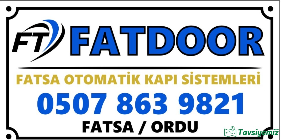 Fatdoor Fatsa Otomatik Kapi Ve Kepenk Sistemleri
