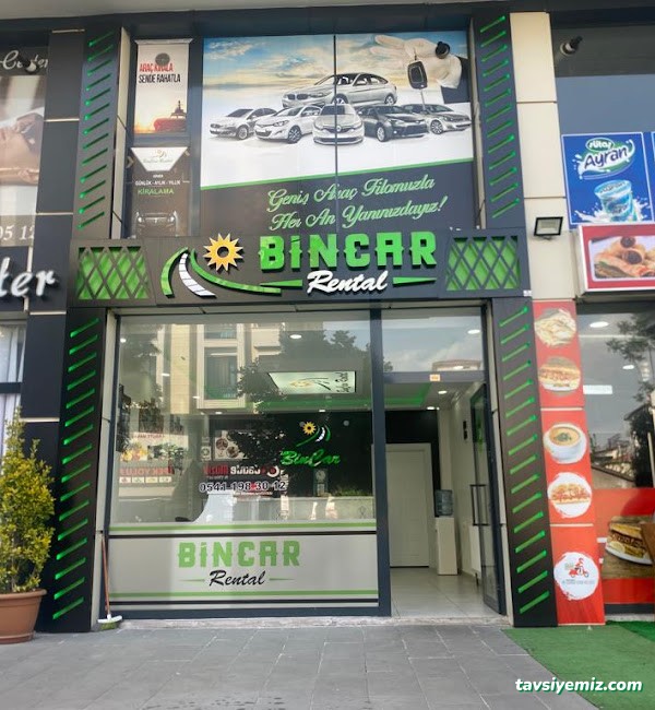 Bincar Rental - Bingöl Oto Kiralama