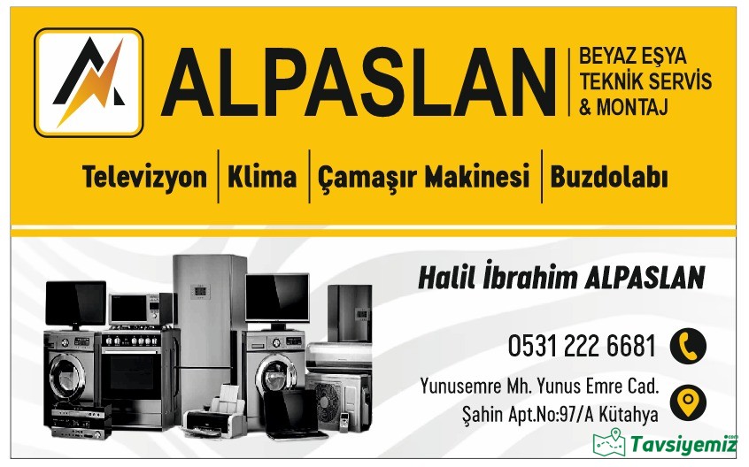 Alpaslan Beyaz Eşya Teknik Servis & Montaj