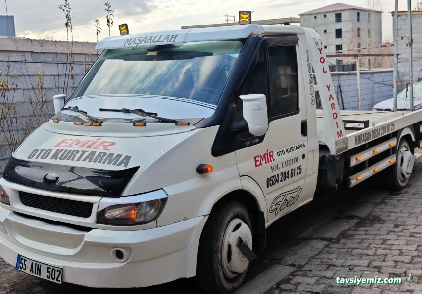 25 Horasan Emir Oto Kurtarma Çekici