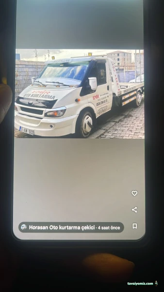 25 Horasan Emir Oto Kurtarma Çekici