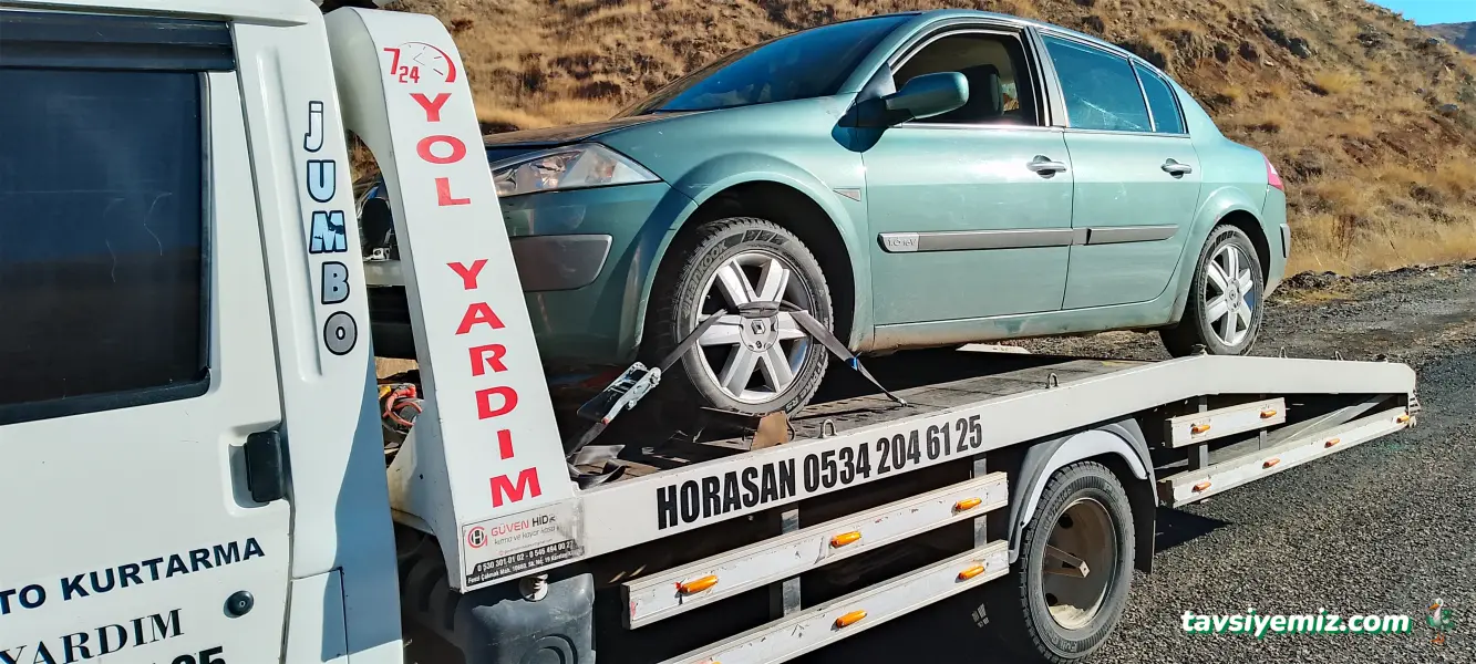 25 Horasan Emir Oto Kurtarma Çekici