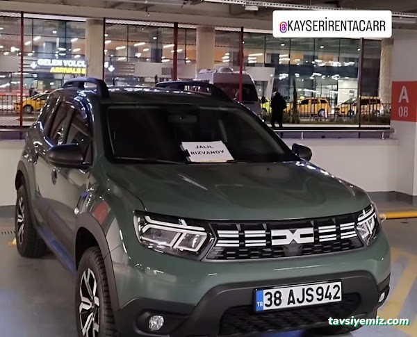 Kayseri Rent A Car - Okyanus Rent A Car- Pacific Car Rental-Кайсери Аренда Автомобилей- Окянус Рент А Машина