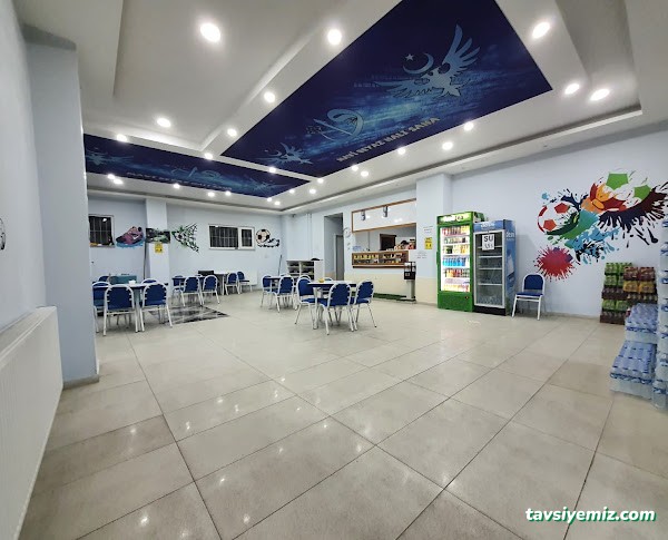 Mavi Beyaz Halı Saha