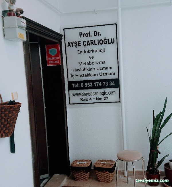 Prof. Dr. Ayşe Çarlıoğlu - Endokrinoloji Ve Metabolizma Hastalıkları Uzmanı - İç Hastalıkları Uzmanı