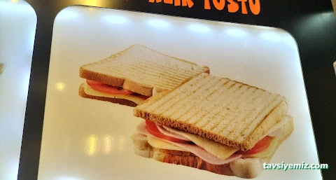 Kömürde Bolca Sandviç