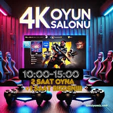 [4K] Ps4-Pro Oyun Salonu