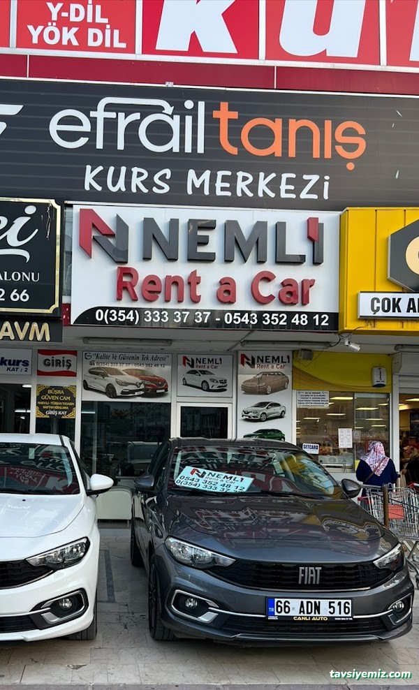 Nemli Rent A Car - Yozgat Araç Kiralama - Yozgat Oto Kiralama