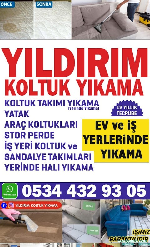 Siirt Yıldırım Koltuk Yıkama