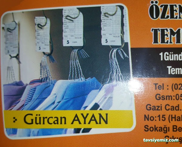 Özen Kuru Temizleme