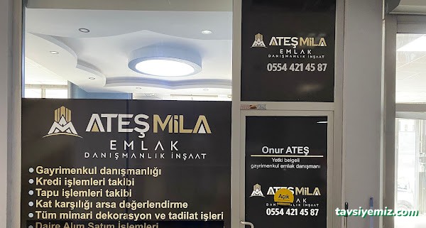 Tunceli Ateş Mila Emlak Danışmanlık