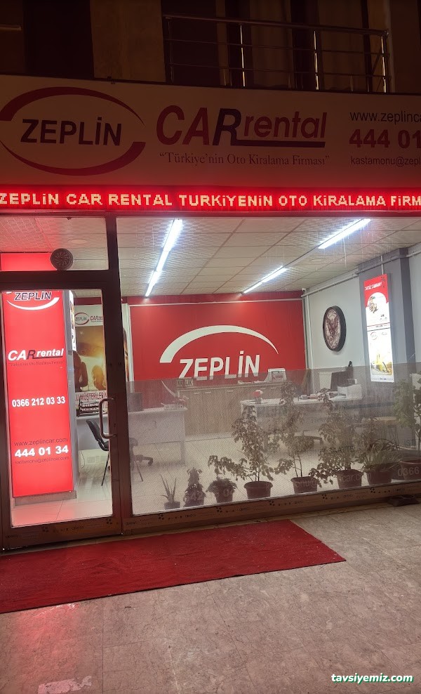 Zeplin Car Rental | Kastamonu Kurumsal Araç Kiralama