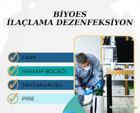 Biyoes İlaçlama Dezenfeksiyon