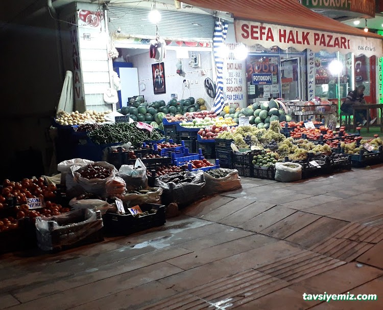 Sefa Halk Pazarı Arap Vurgun