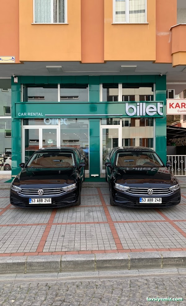 Billet Car Rental - Rize