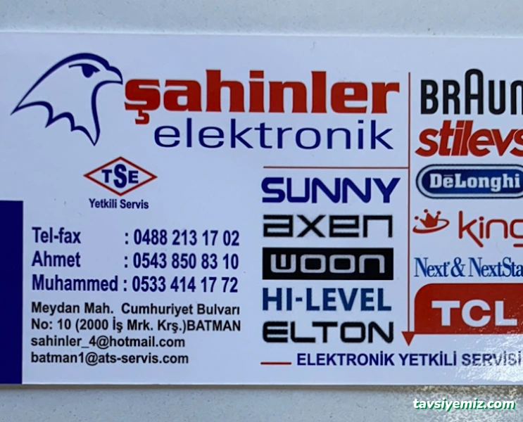Şahinler Elektronik