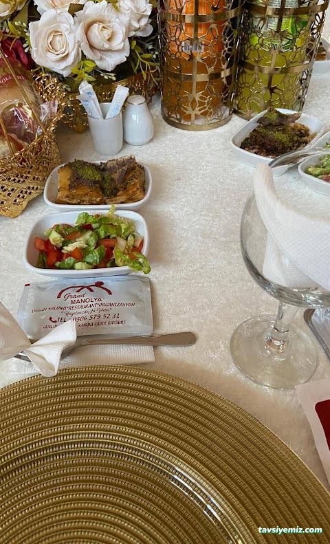 Grand Manolya Saloon Restaurant Organizasyon Catering