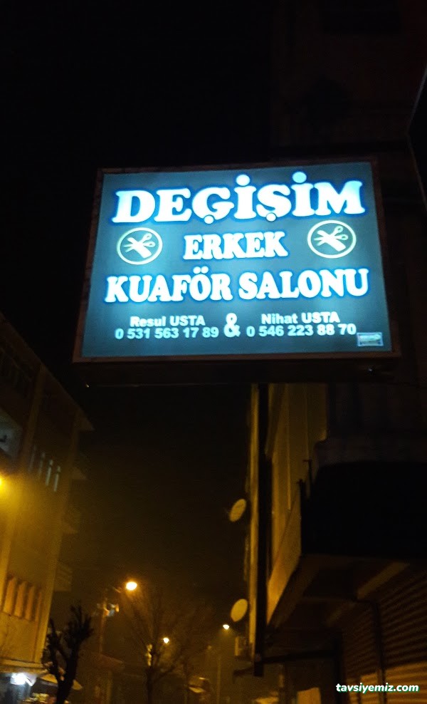 Değışım Erkek Kuaförü Iğdır