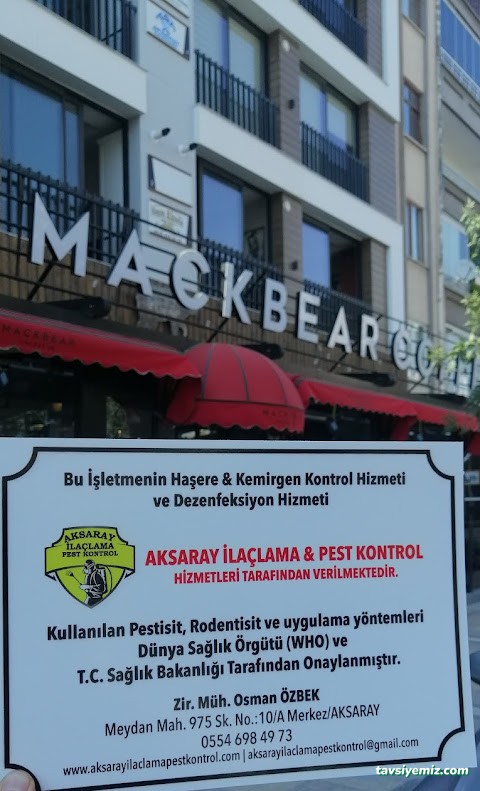 Aksaray İlaçlama Pest Kontrol
