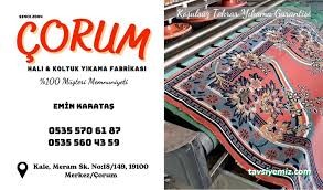Çorum Bıcı Bıcı Halı Yıkama