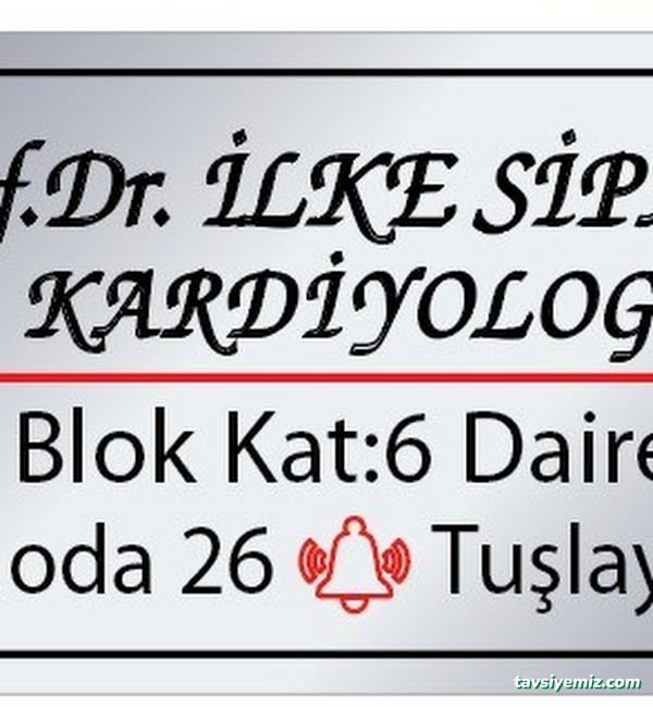 Prof. Dr. İlke Sipahi Muayenehanesi - Kardiyoloji Uzmanı
