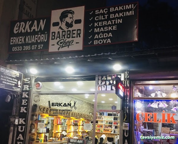 Erkan Erkek Kuaför Salonu Ve Kozmetik