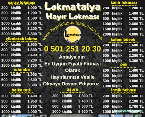 Hayır Lokması Lokmatalya