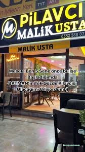 Pilavcı Malik Usta