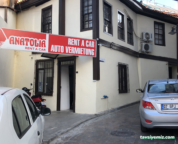 Anatolıa Rent A Car - Araç Kiralama
