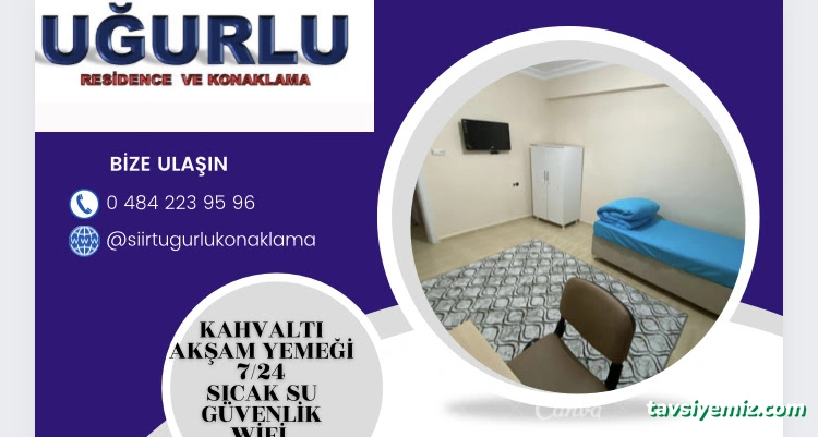 Siirt Uğurlu Konaklama