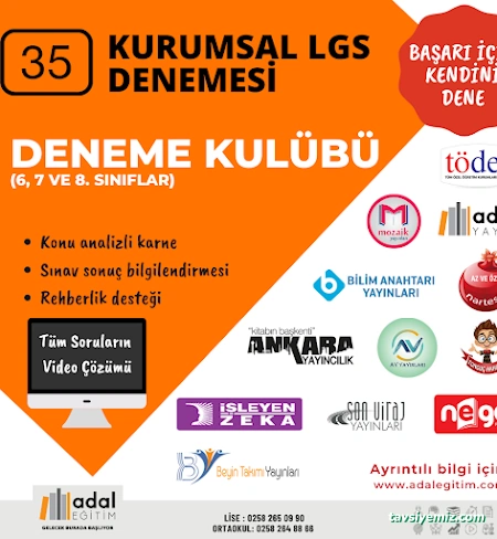 Adal Eğitim Yks - Lise
