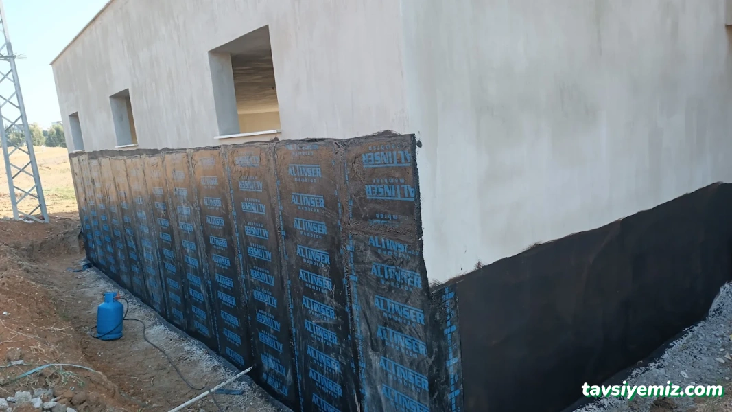 Adana Dam İzolasyon Çatı İzolasyon Perde İzolasyon Sürme Membran İzolasyon