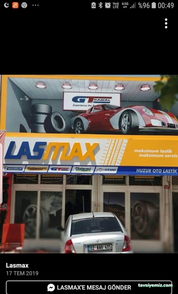 Adıyaman Akü Dünyası Huzur Oto Lastik