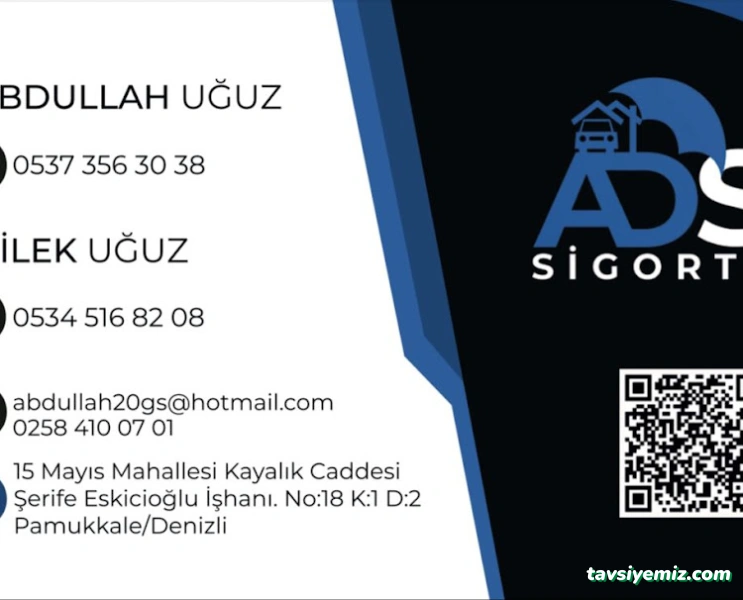 Ads Abdullah Dilek Sigorta Aracılık Hizmetleri Limited Şirketi