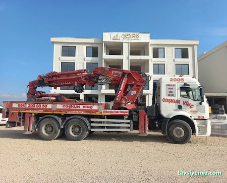 Afyon Da Kiralık Vinç Coşkun Vinç