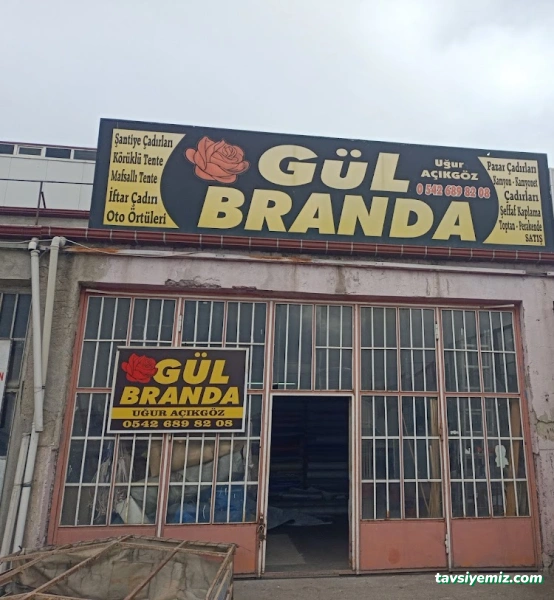 Afyon Gül Branda Çadır