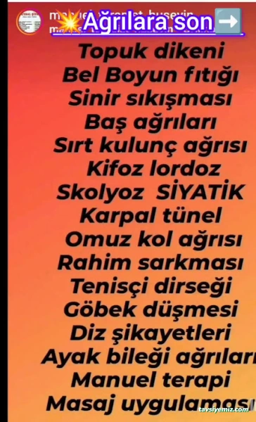 Afyon Manuel Terapist Uysal Şifa