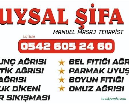 Afyon Manuel Terapist Uysal Şifa