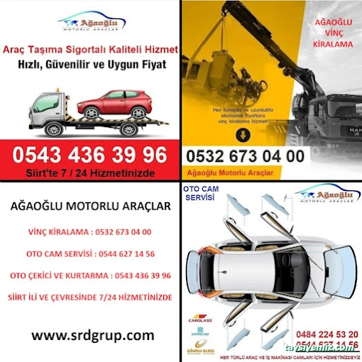 Ağaoğlu Oto Cam Ve Oto Çekici