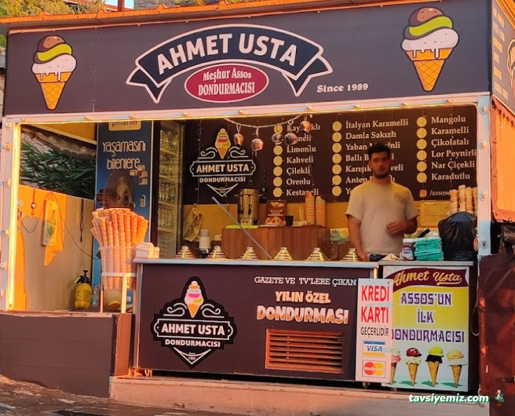 Ahmet Usta Meşhur Assos Dondurması