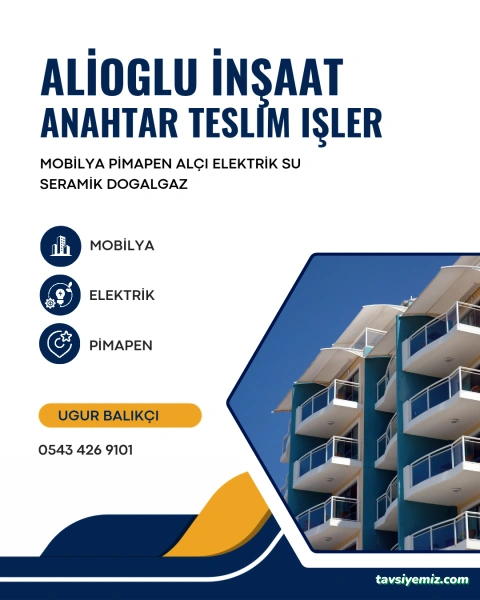 Alioglu Dekorasyon İnşaat