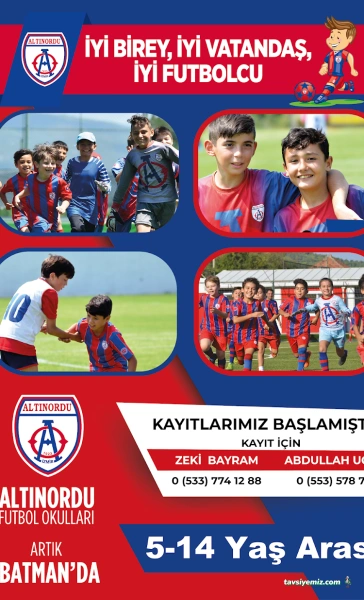 Altınordu Batman Futbol Okulu